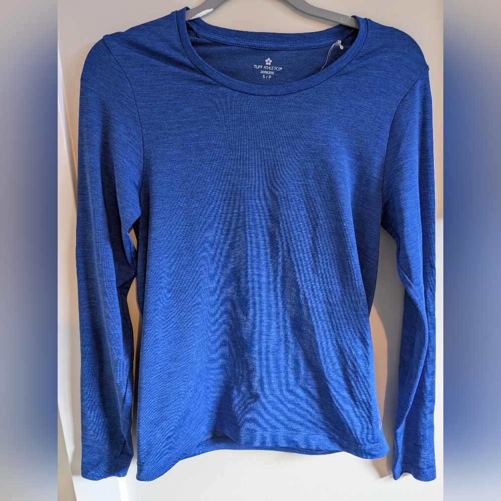 NWOT Blue Long Sleeve Active Shirt